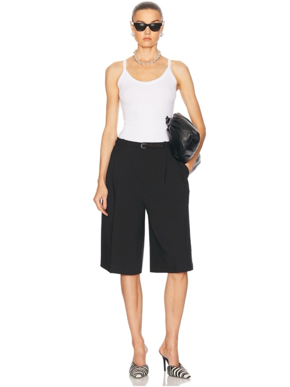 NWT Eaves Colby Long Short Black XXS - Picture 2 of 13